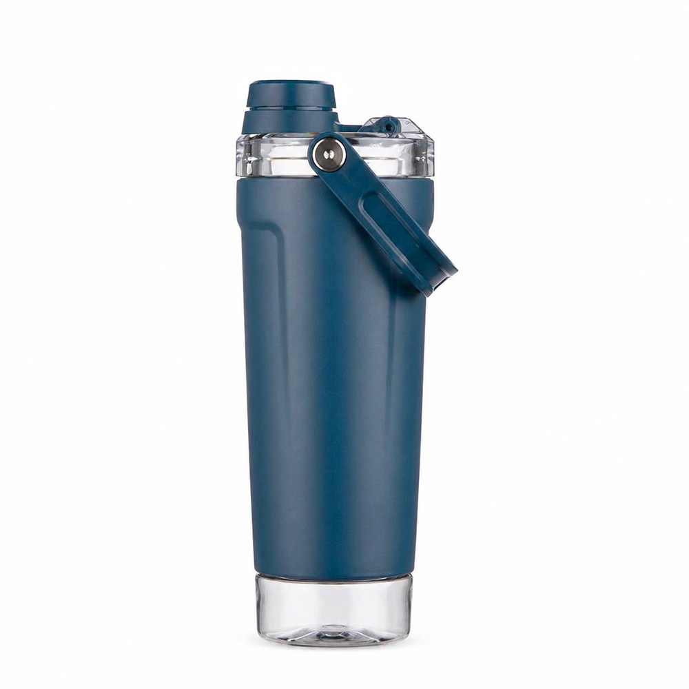 Coqueteleira Termica 650ml AZUL ESCURO