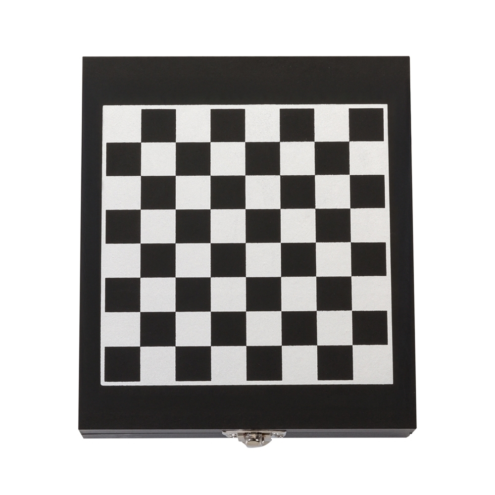 Kit Vinho Xadrez pecas PRETO 3592d1
