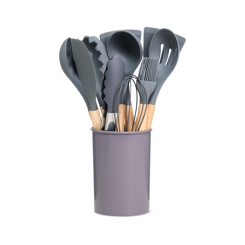 Kit Utensilios Pecas CINZA