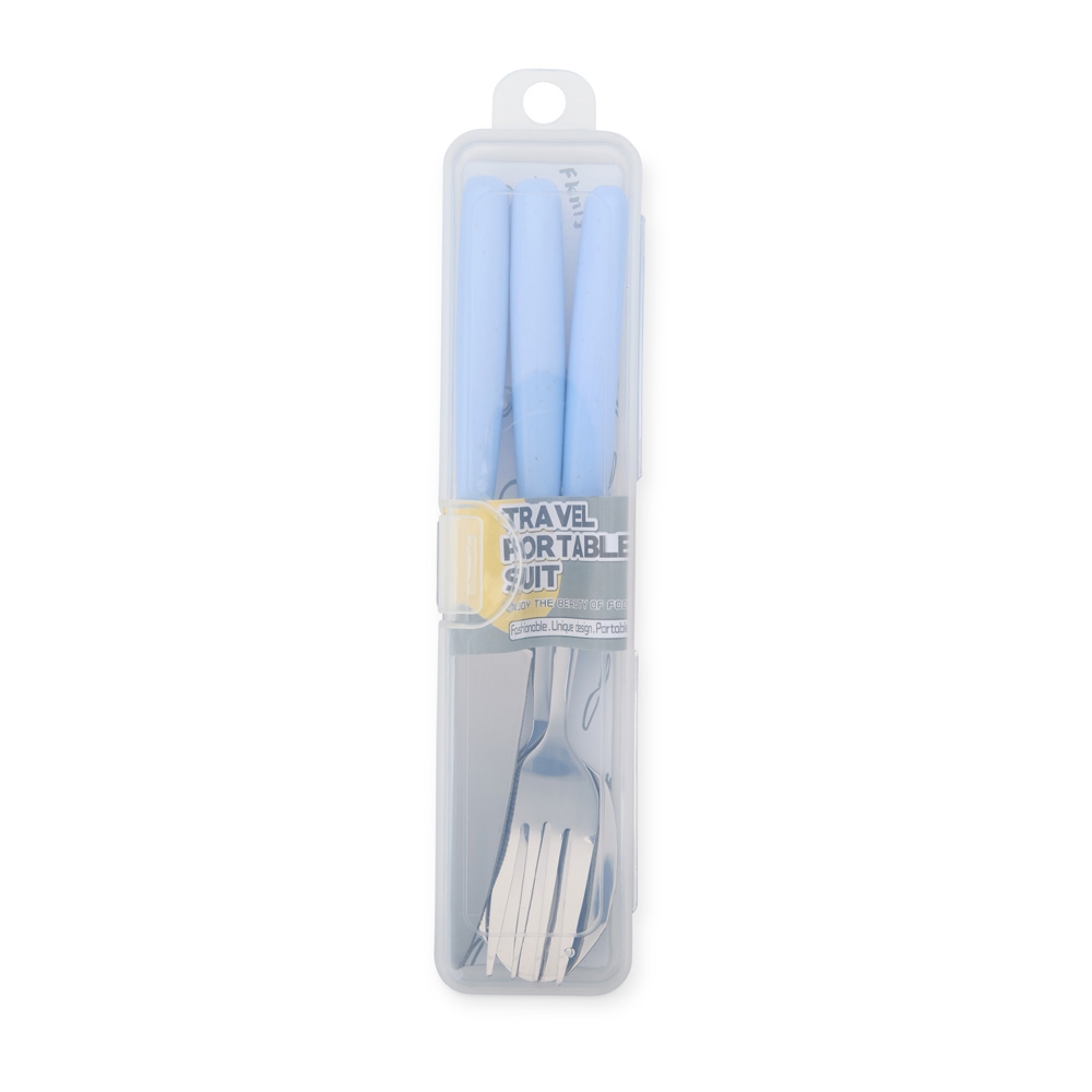 Kit Talheres Pecas AZUL