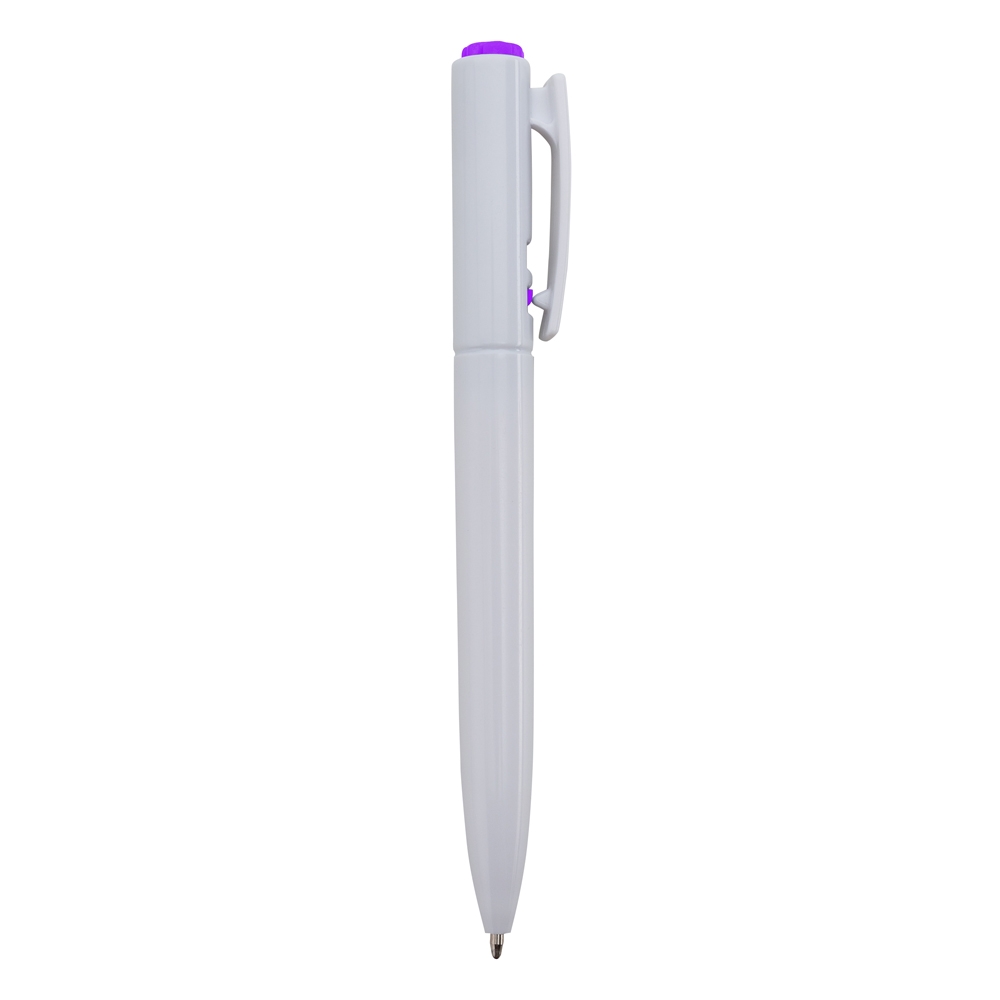 Caneta Plastica ROXO