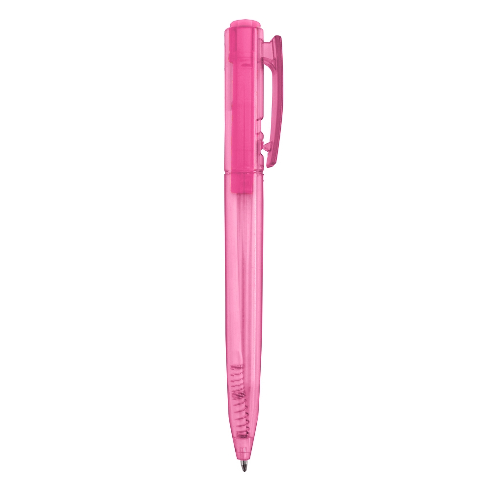 Caneta Plastica Translucida ROSA