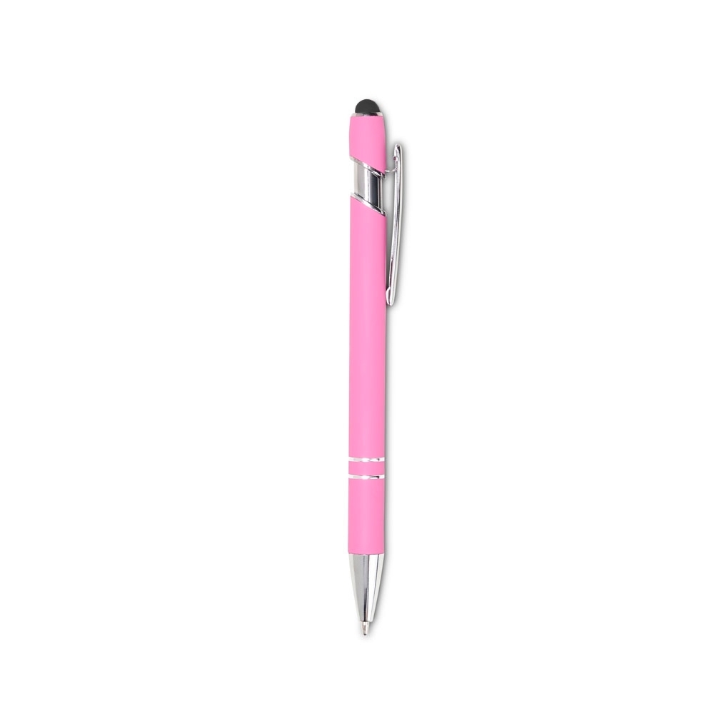 Caneta Emborrachada Touch ROSA