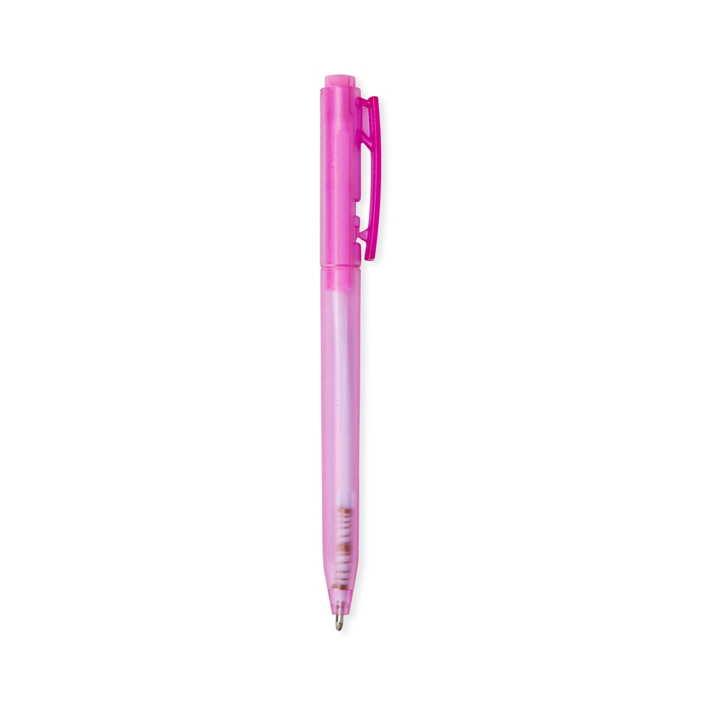 Caneta Plastica ROSA
