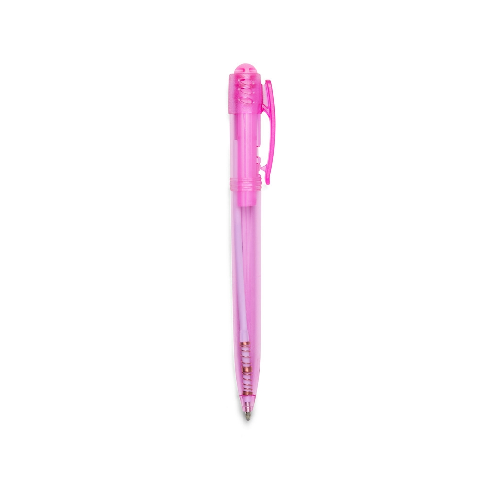 Caneta Plastica ROSA