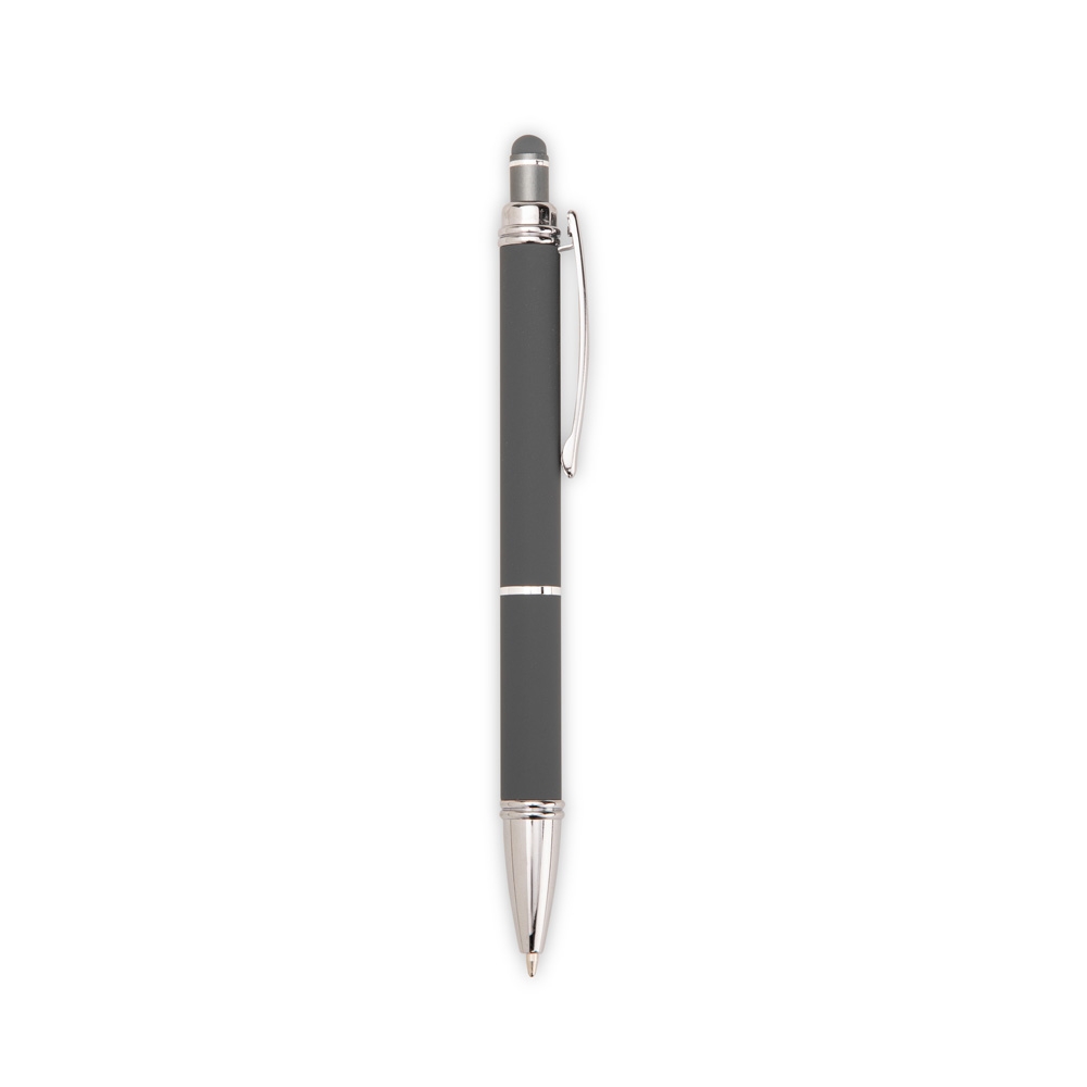 Caneta Metal Touch CINZA