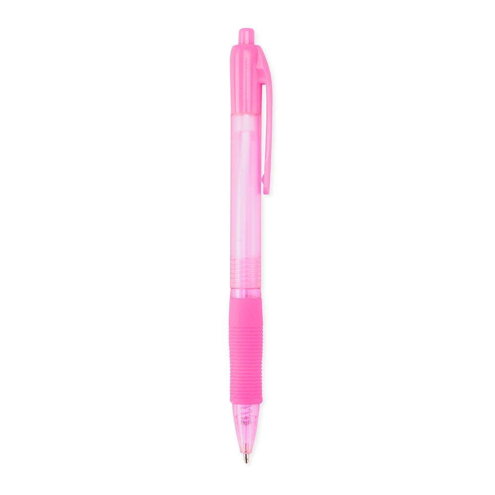 Caneta Plastica ROSA