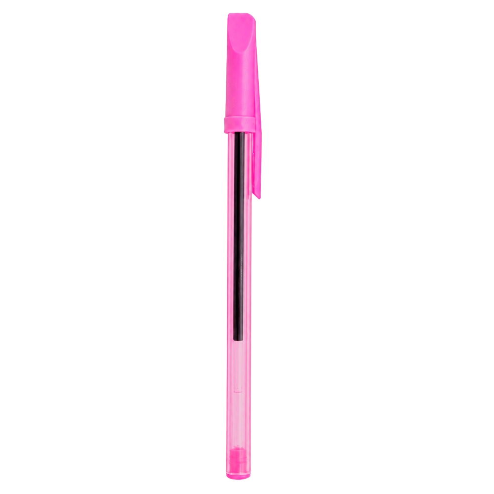 Caneta Plastica ROSA