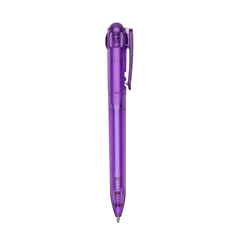 Caneta Plastica ROXO