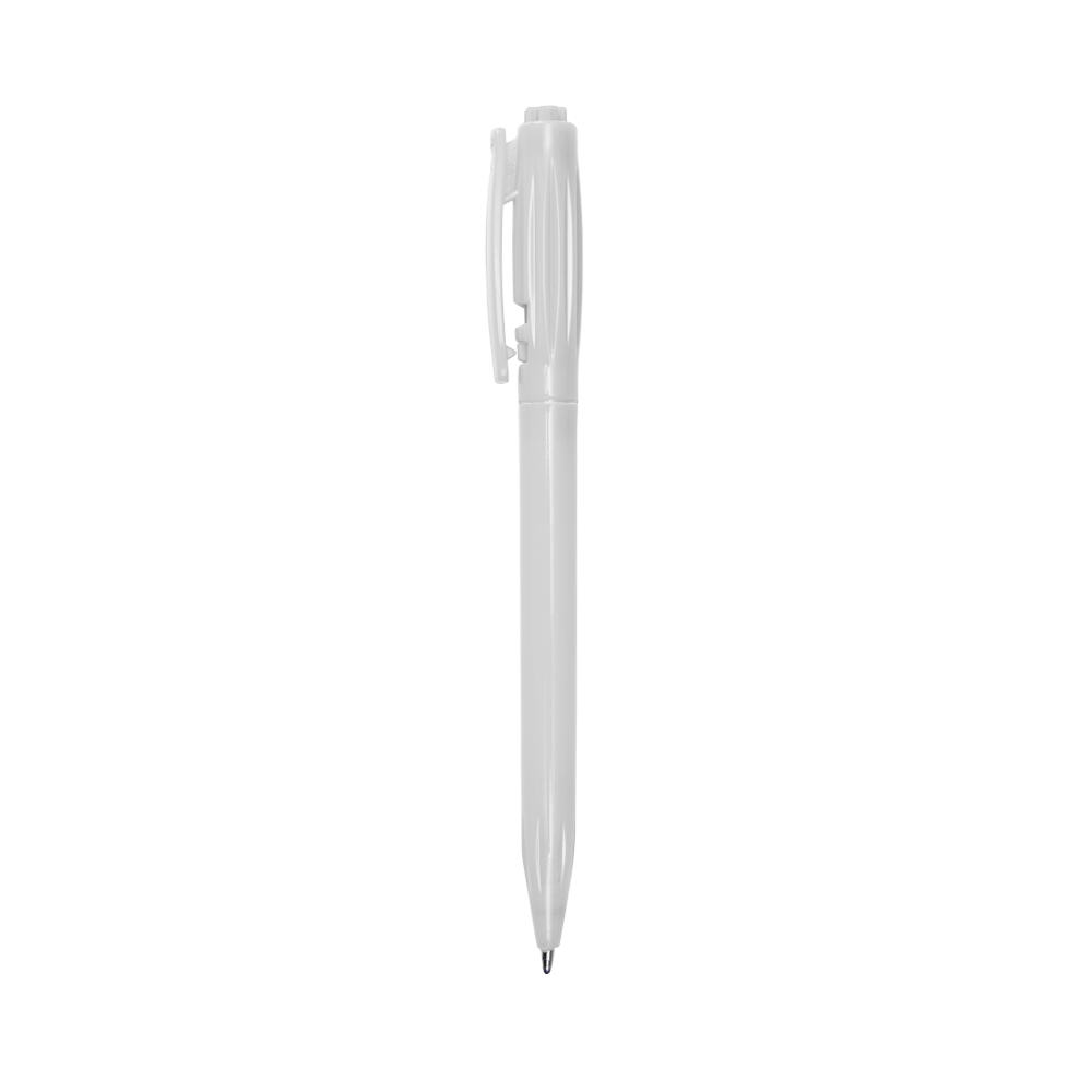 Caneta Plastica BRANCO