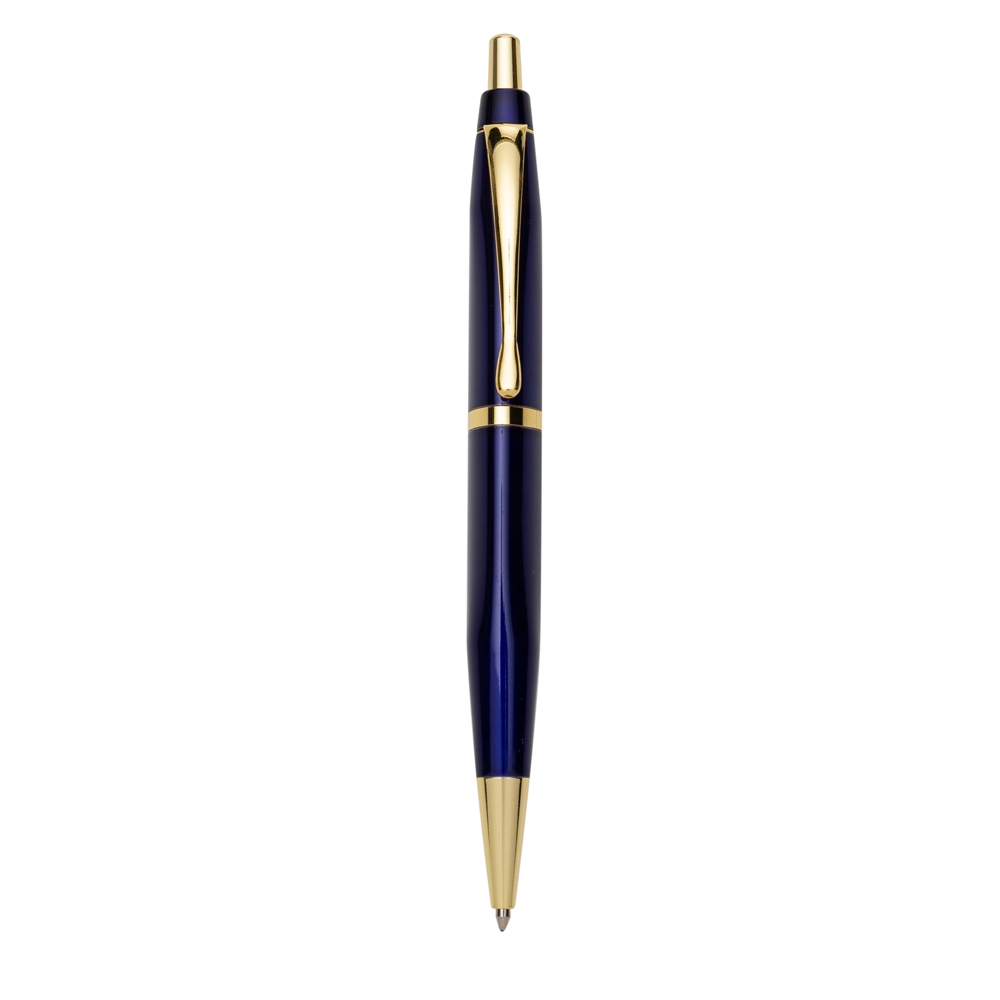 Caneta Metal Triangular AZUL 8549d1