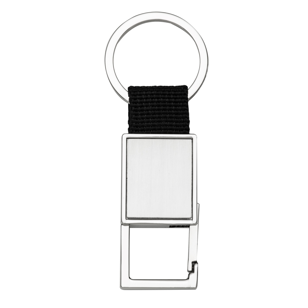 Chaveiro Metal Mosquetao PRATA