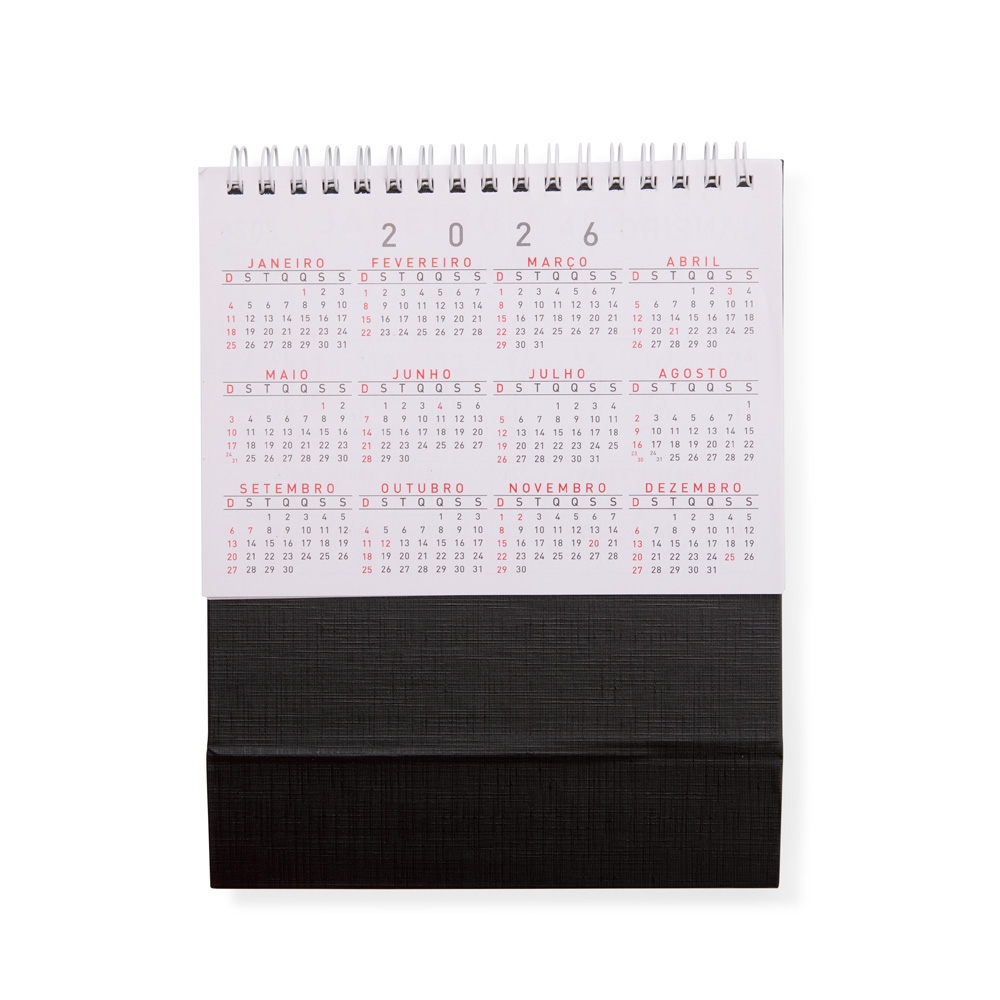Calendario de Mesa PRETO