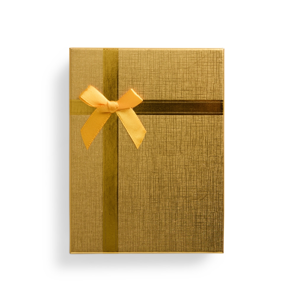 Caixa para Presente DOURADO