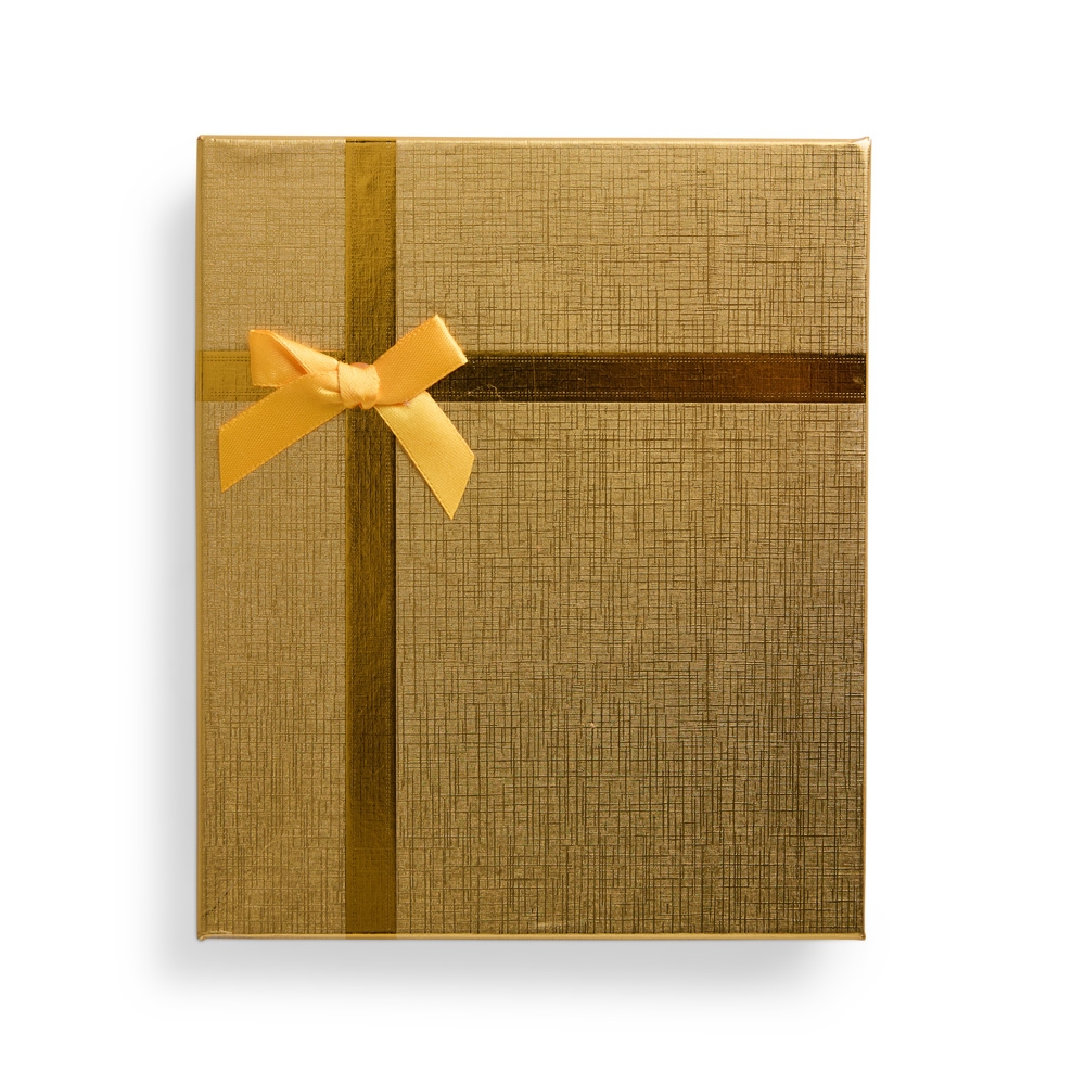 Caixa para Presente DOURADO