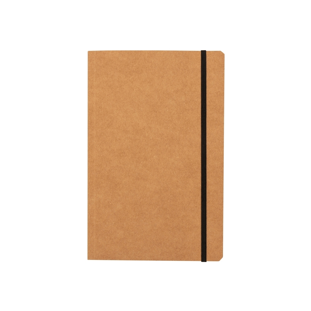 Caderneta tipo Moleskine Quadriculado KRAFT
