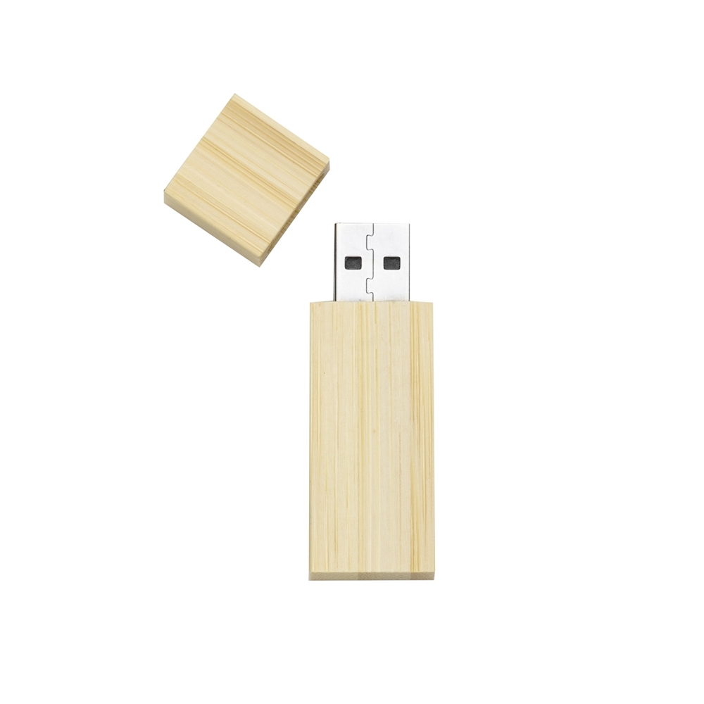 Conjunto Estojo e Pen Drive Bambu 16GB 12516d2