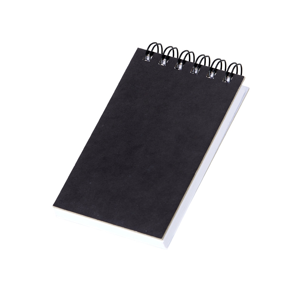 Bloco de Anotacoes em Kraft PRETO
