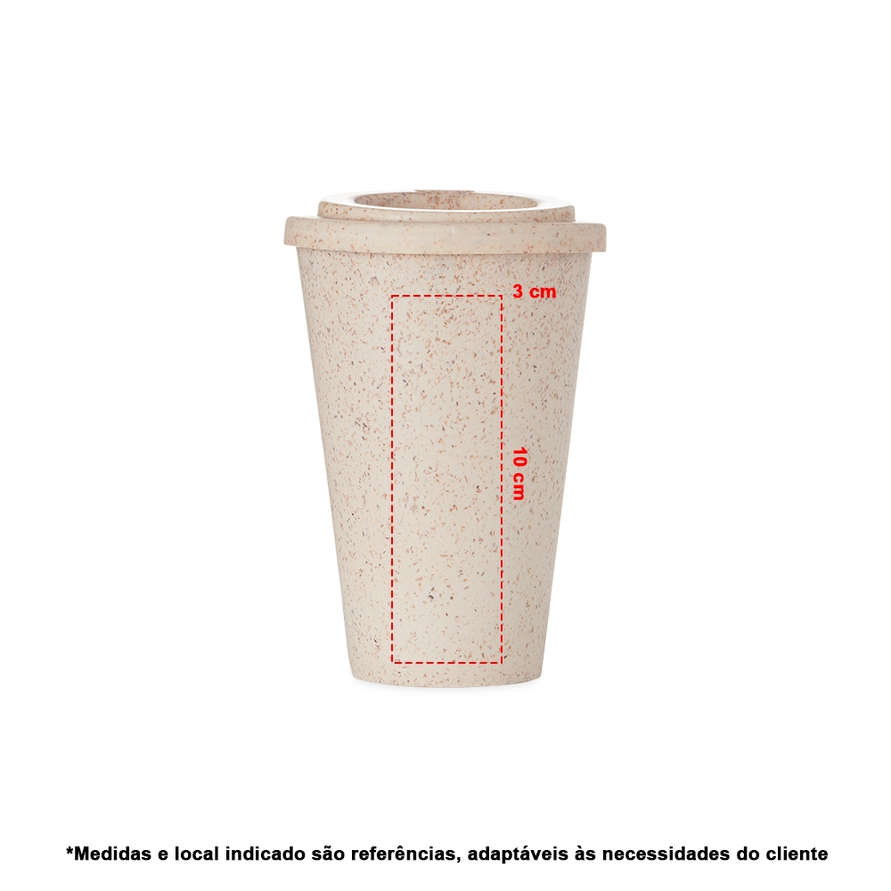 Copo Fibra de Madeira 400ml 16375d2