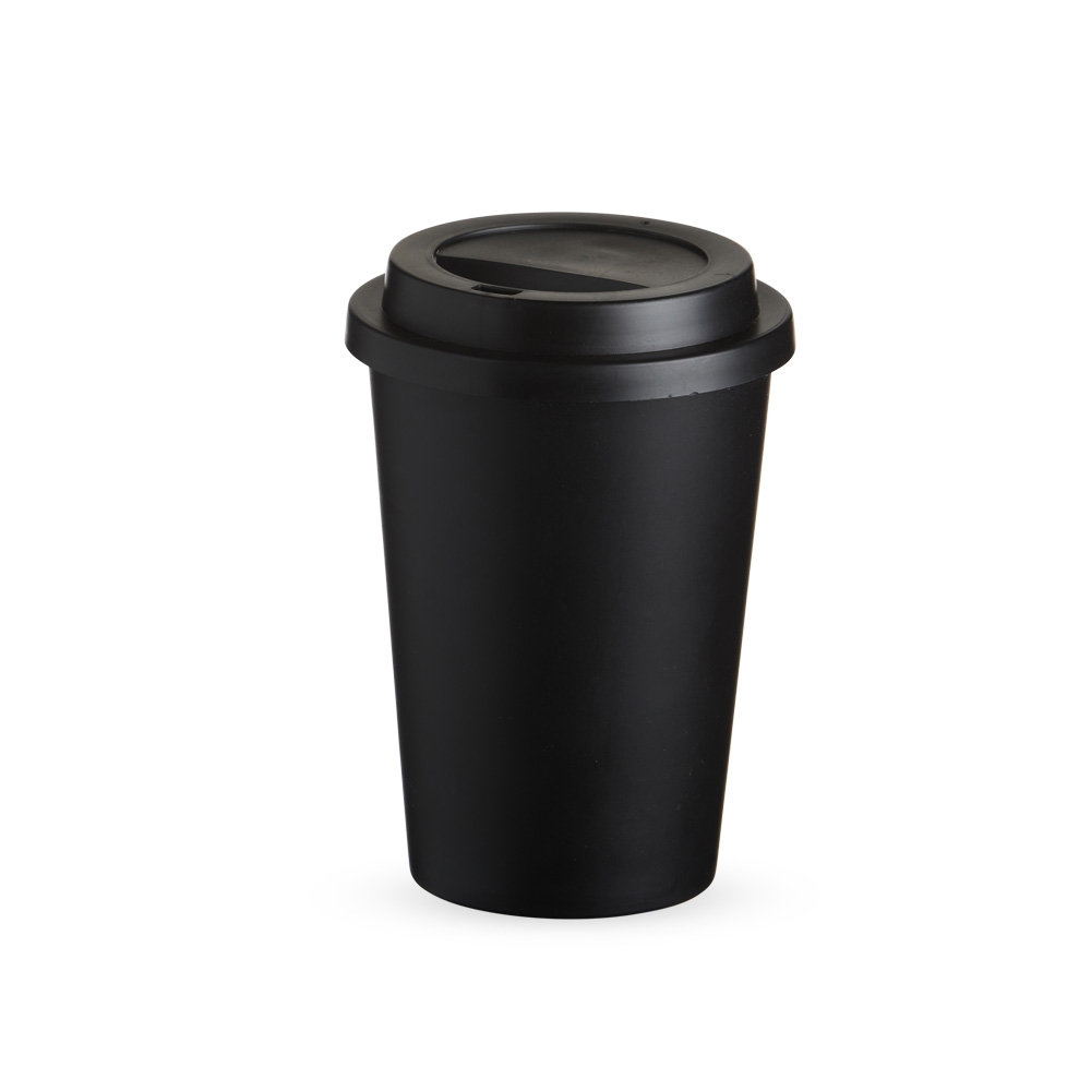Copo Fibra de Arroz 450ml PRETO