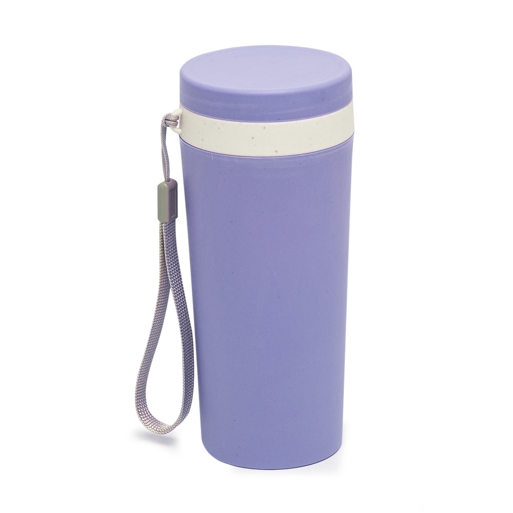 Copo Fibra de Bambu 350ml ROXO