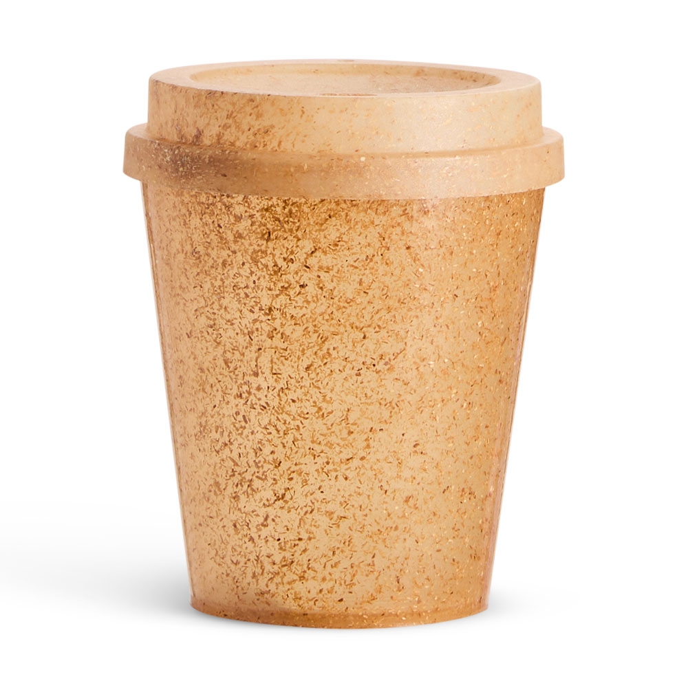 Copo Fibra de Coco 350ml BEGE