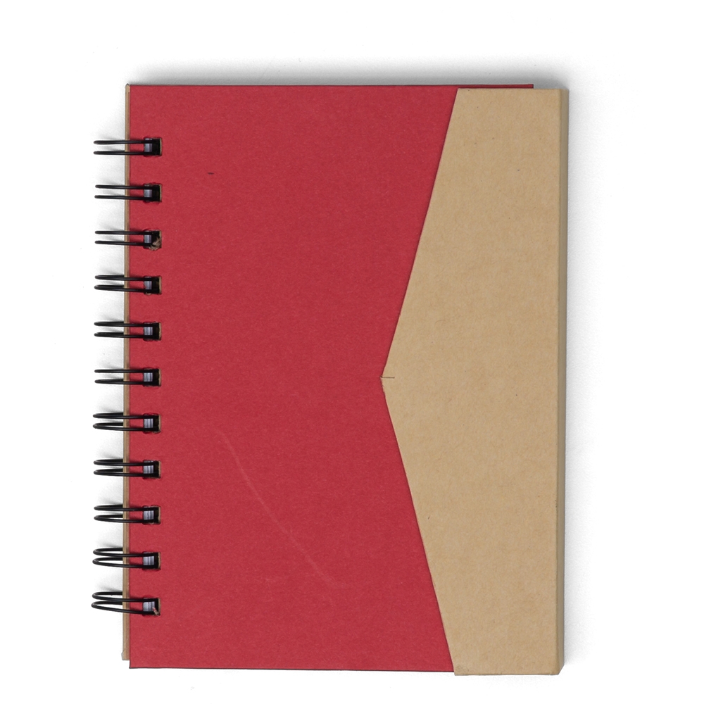Bloco de Anotacoes com Post it VERMELHO