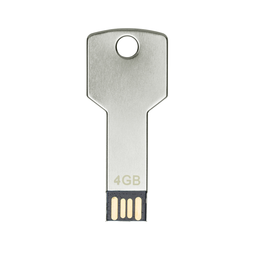 Pen Drive Chave 4GB PRATA