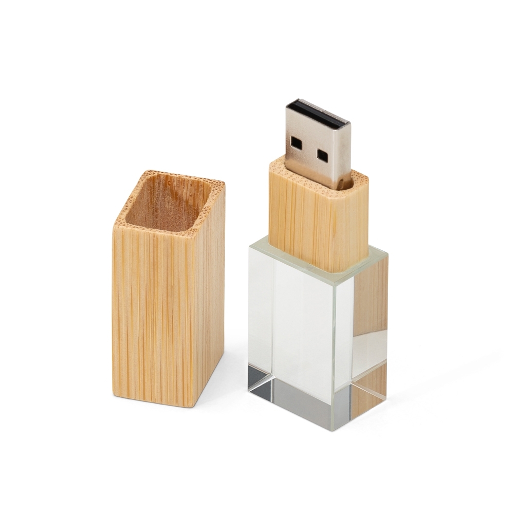 Pen Drive Cristal Bambu 4GB 8GB 9947d1