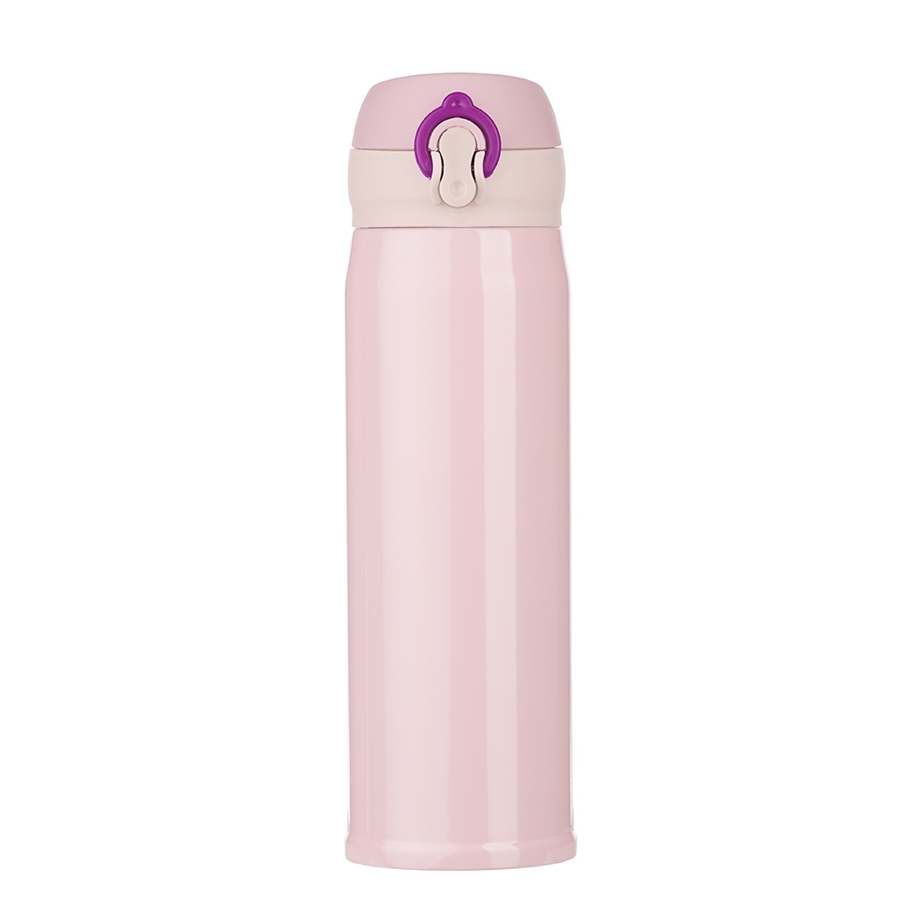 Garrafa Termica Inox 400ml ROSA