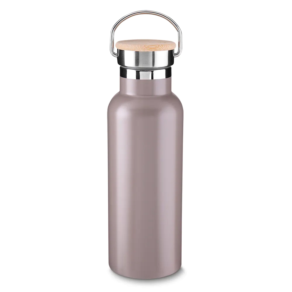 Garrafa Termica Inox ml MARROM