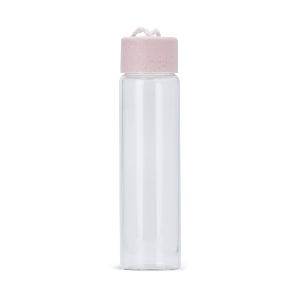 Garrafa de Vidro 330ml ROSA