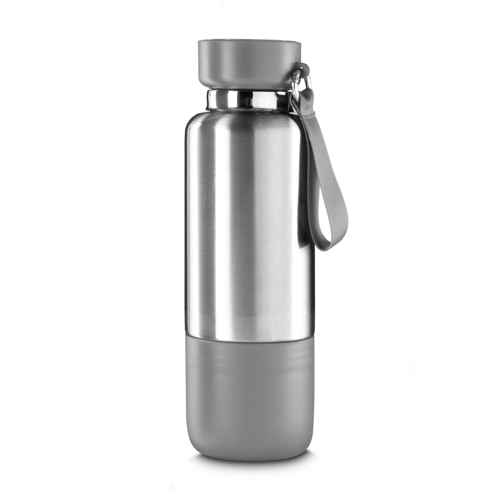 Garrafa Termica Inox 500ml CINZA