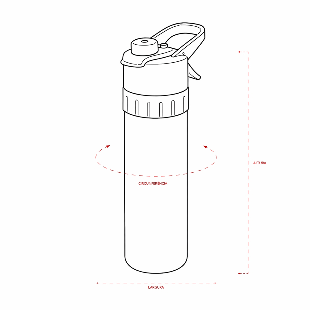 Squeeze Borrifador Plastico 650ml 26735d3