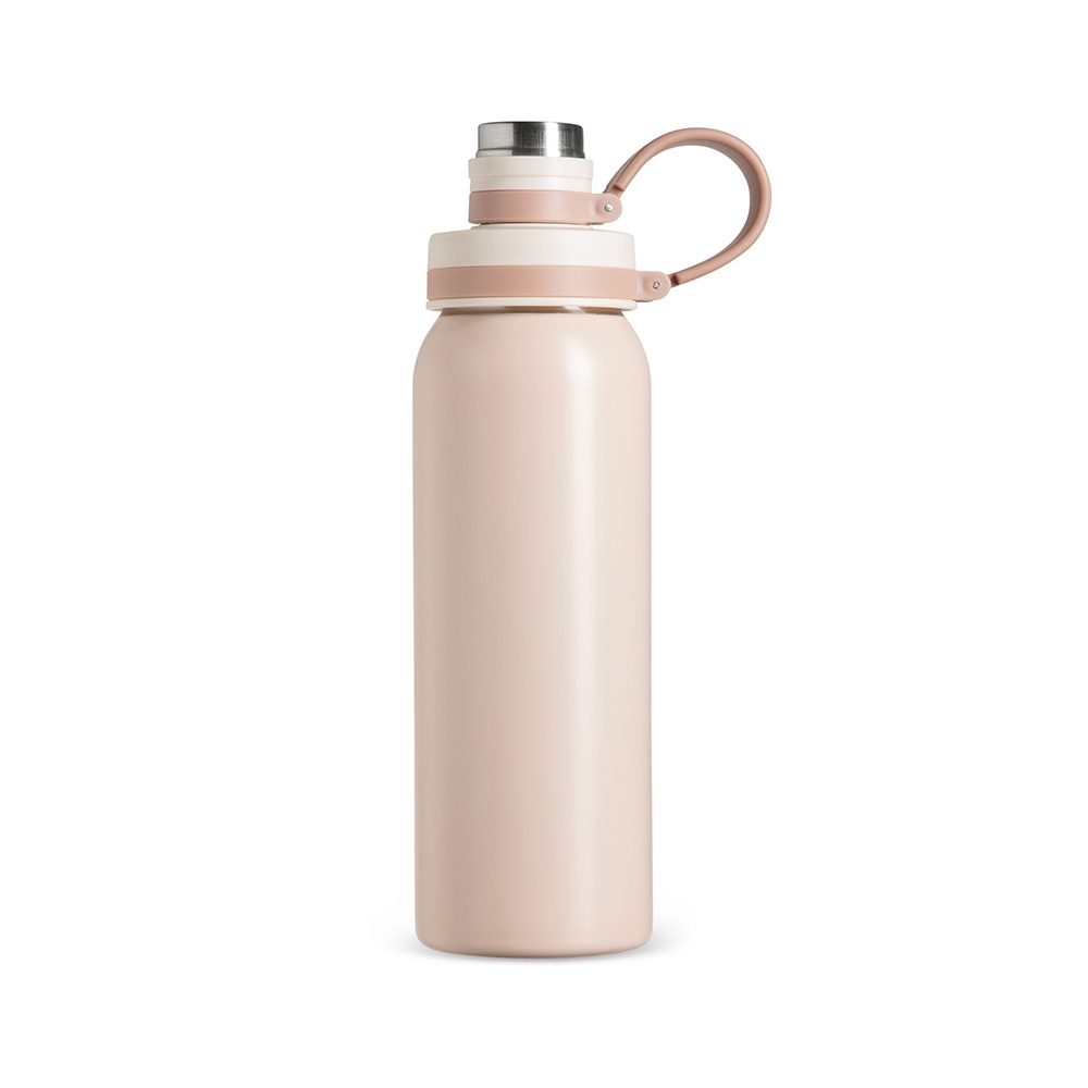 Garrafa Inox 800ml MARROM CLARO