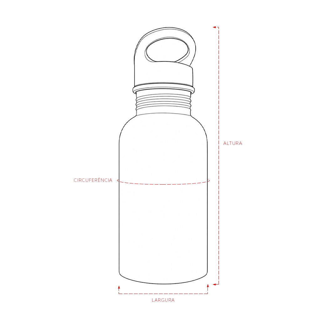 Squeeze Inox 450ml