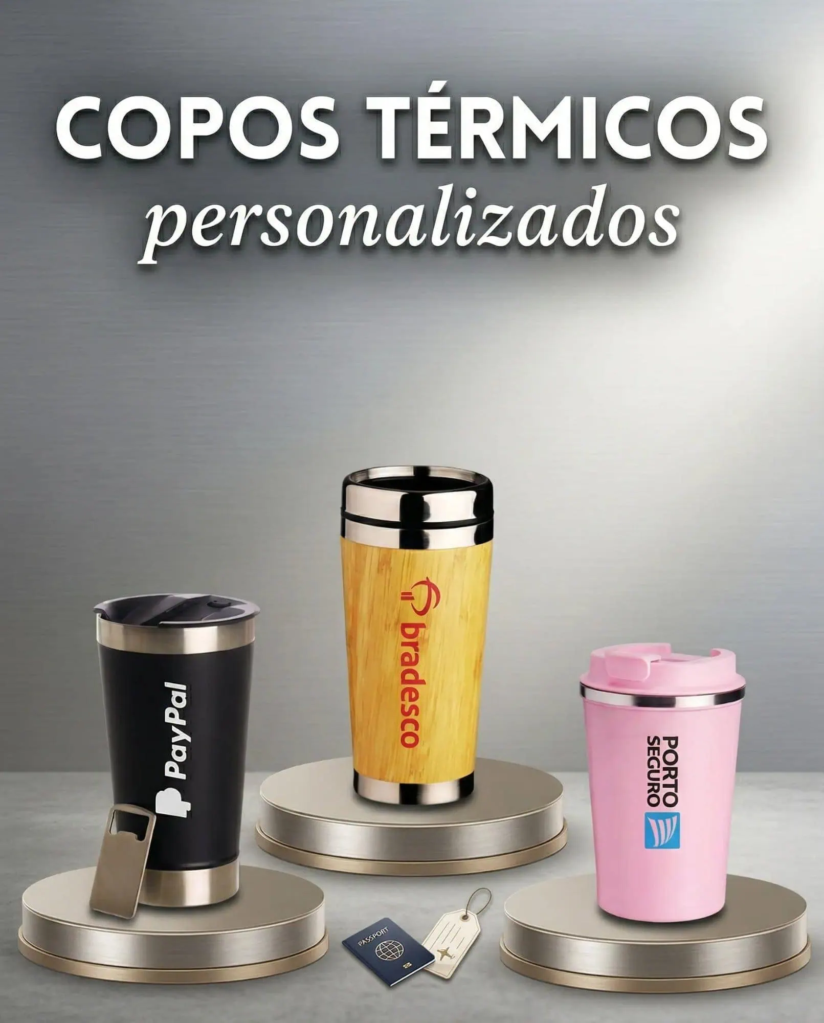 Copos térmicos personalizados